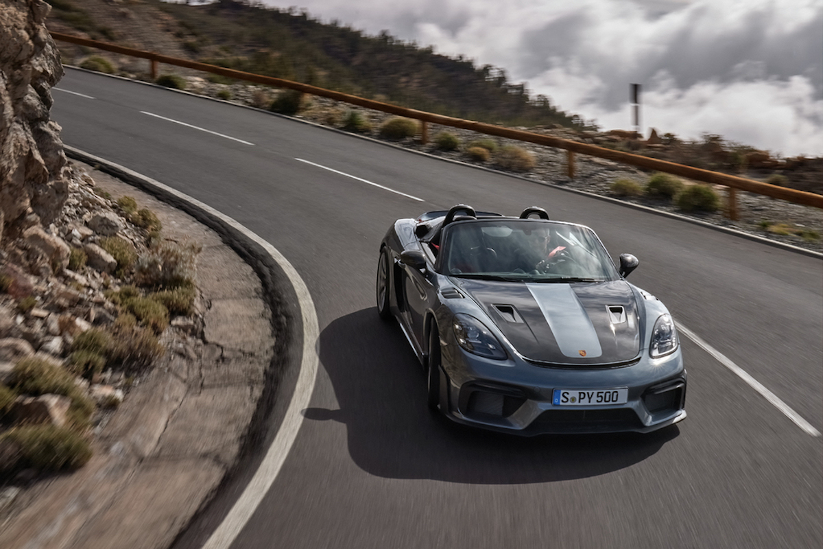 Nuova Porsche 718 Roadster la più veloce e potente di sempre Nuova Porsche 718 Roadster la più veloce e potente di sempre