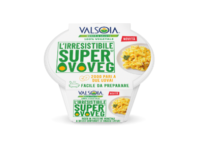 Valsoia lancia il primo uovo vegetale liquido in Italia