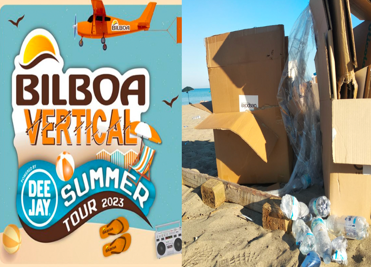 SummerTour RadioDeejay, tra cicche di sigarette accese in pineta e spazzatura