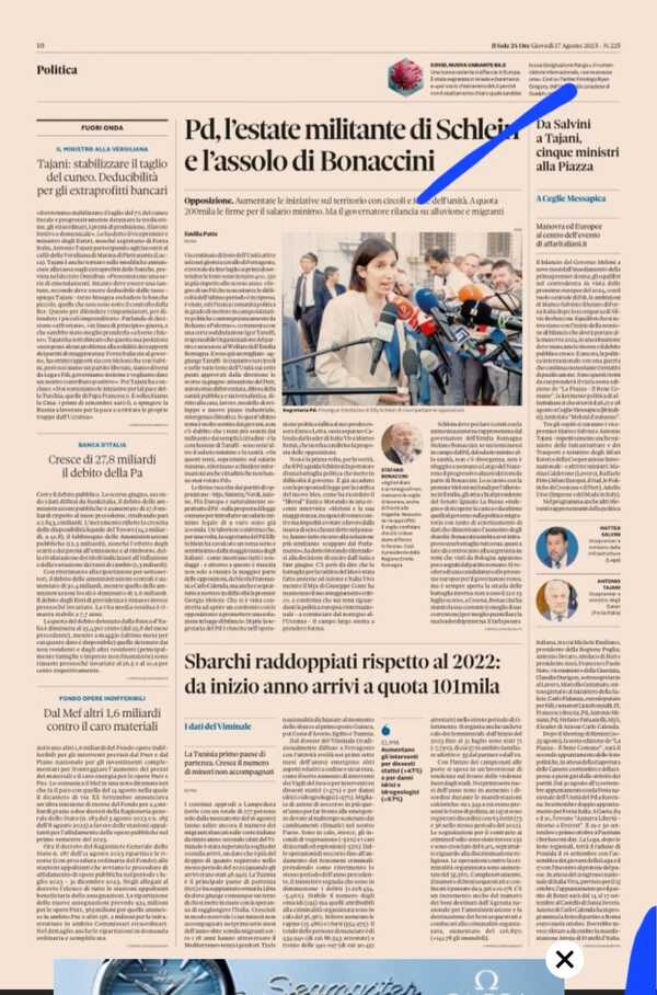 “La Piazza” di Affari fa notizia. Corriere, Sole, Telenorba e… La redemption