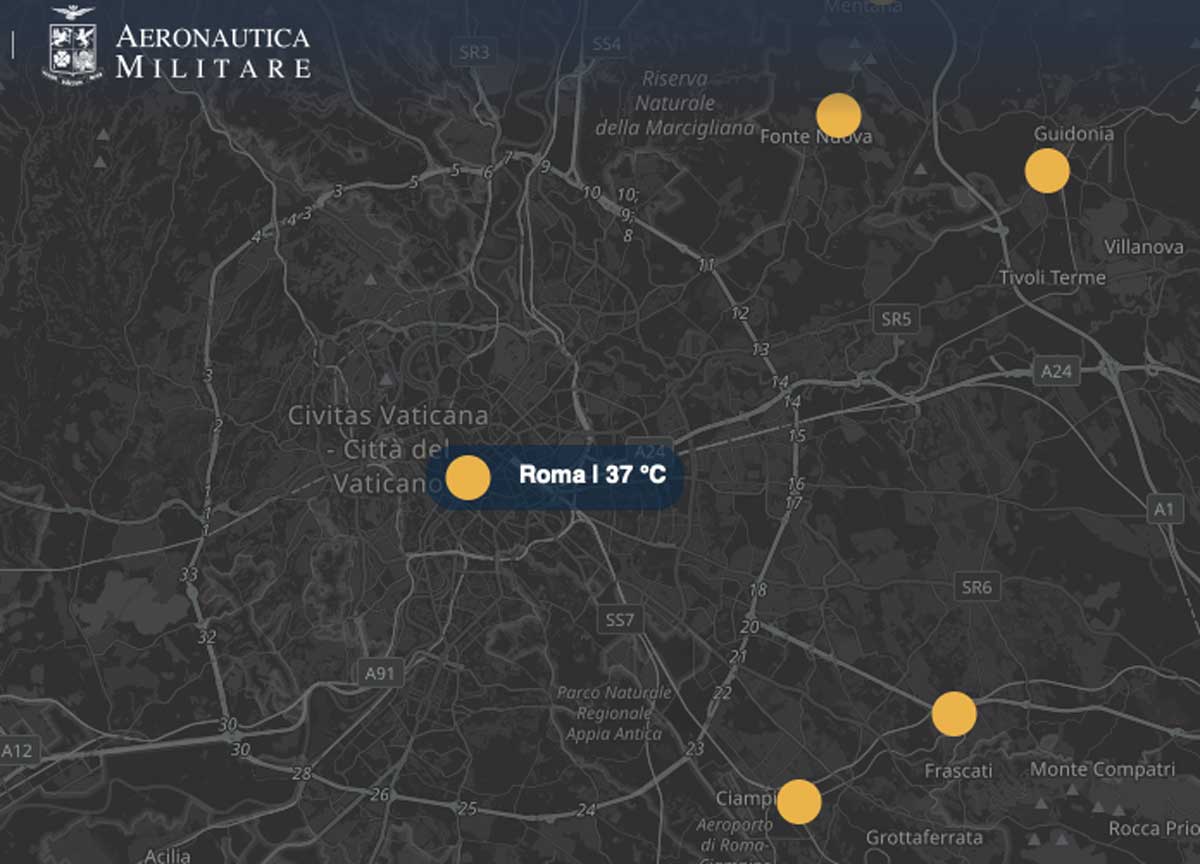Meteo Roma 19 agosto: bollino rosso per il l’allerta caldo. Riecco Nerone Meteo Roma 19 agosto: bollino rosso per il l’allerta caldo. Riecco Nerone