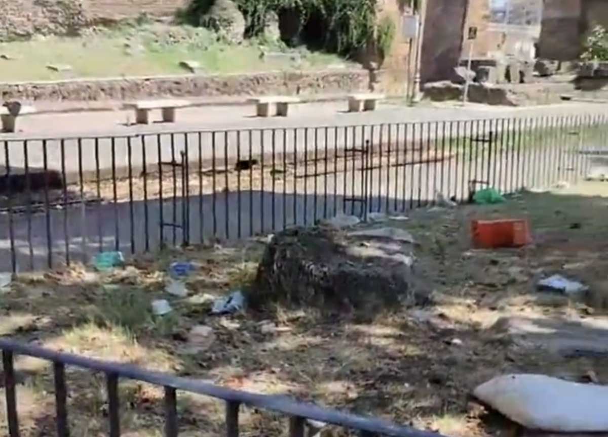 Camping Porta Maggiore, “Lo stupro dei monumenti nella Roma di Gualtieri”