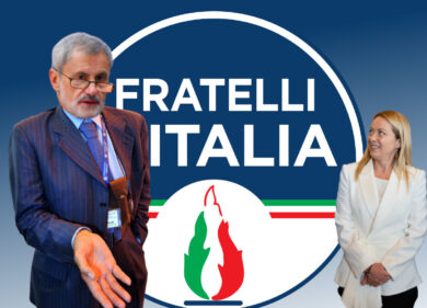 Alemanno, il “Bertinotti nero” di Meloni: il suo “Manifesto” agita FdI