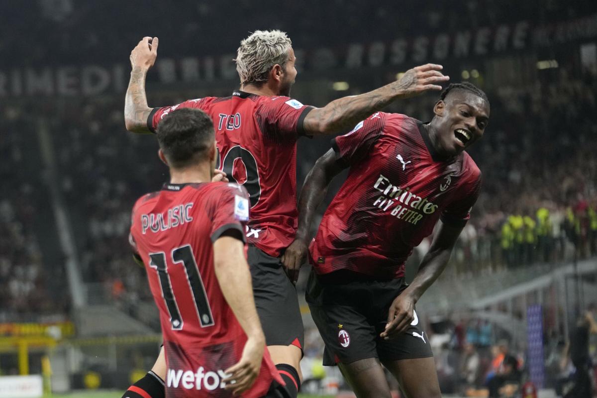 Galleria foto 'Milan, Pulisic e Giroud ancora in gol, Theo-Leao show: poker al Torino' - foto 1
