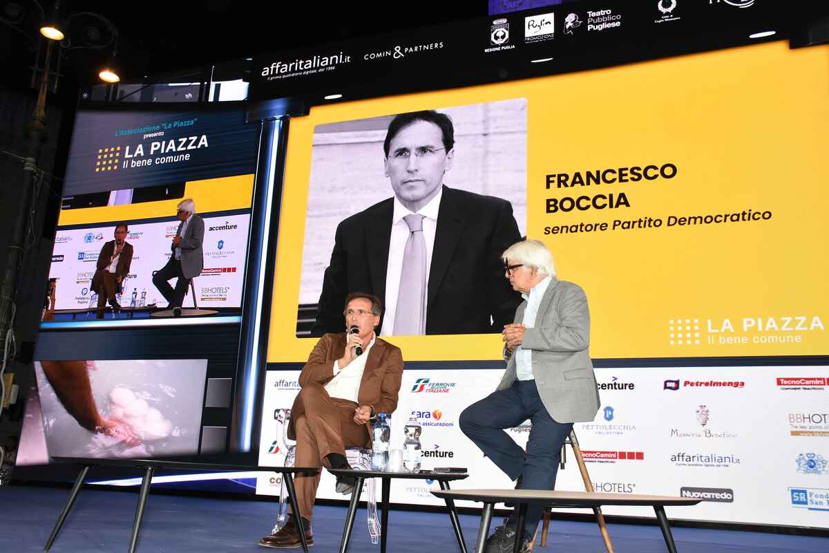 Galleria foto 'Pd, Boccia a La Piazza: “Salario minimo? Raggiunte 400mila firme”' - foto 1