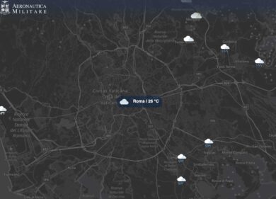 Meteo Roma 29 agosto: bomba d’acqua servita, in 24 ore massima giù di 10 gradi