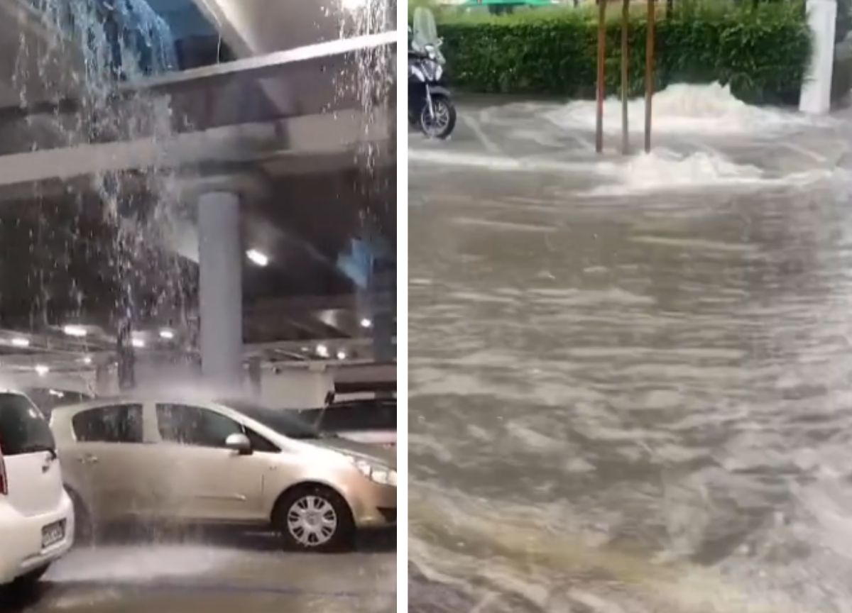 Maltempo, in Lombardia allerta rossa. Frana nel Varesotto, Desenzano affoga Maltempo, in Lombardia allerta rossa. Frana nel Varesotto, Desenzano affoga