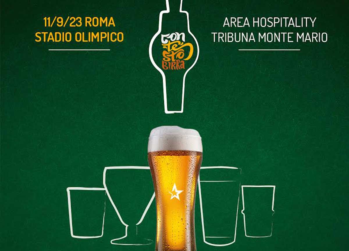 La birra fa gol: all’Olimpico degustazioni al top. A Roma “ConTeSto Birra” La birra fa gol: all’Olimpico degustazioni al top. A Roma “ConTeSto Birra”