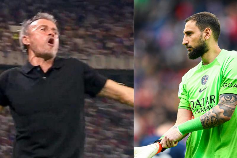 Donnarumma, sfuriata plateale di Luis Enrique: che rimproveri a Gigio Donnarumma, sfuriata plateale di Luis Enrique: che rimproveri a Gigio