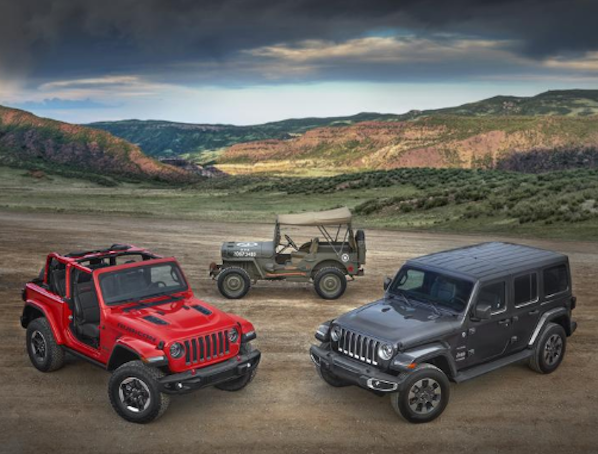 Jeep, venduta la Jeep Wrangler n° 5.000.000 Jeep, venduta la Jeep Wrangler n° 5.000.000