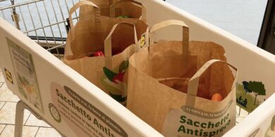 Lidl recupera 400 tonnellate di frutta e verdura con il sacchetto antispreco
