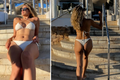 Giorgia Rossi, curve da sogno: serie A ferma e lei fa ‘gol’ in bikini. Foto