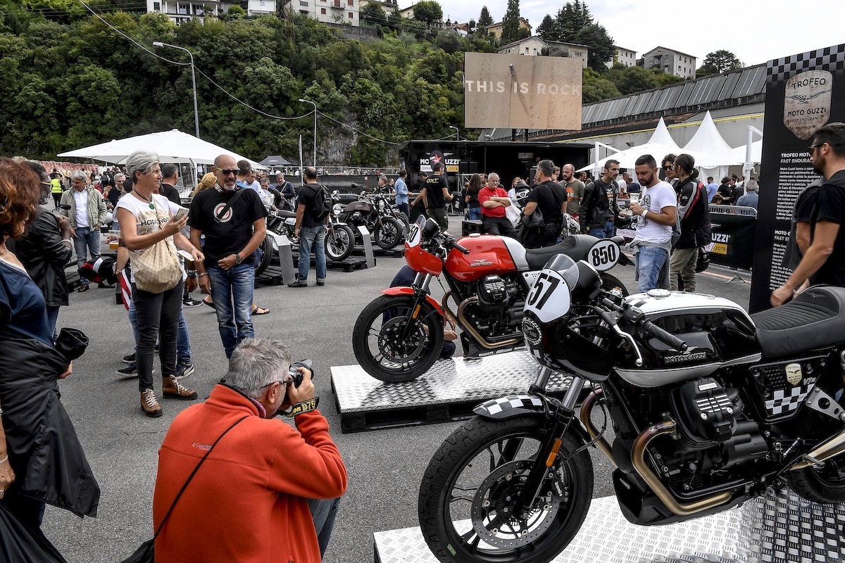 Motori accesi per il Moto Guzzi Open House 2023 Motori accesi per il Moto Guzzi Open House 2023