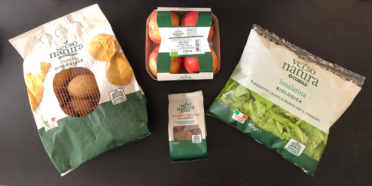 Conad scommette sul biologico con il restyling della linea “Verso Natura” Conad scommette sul biologico con il restyling della linea “Verso Natura”