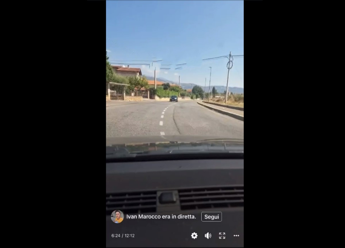Alatri, frontale choc in diretta Facebook: grave una bimba- VIDEO Alatri, frontale choc in diretta Facebook: grave una bimba- VIDEO