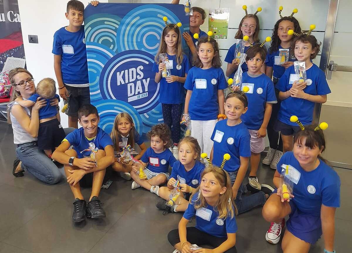 Axa Italia apre le sue sedi per educare i bambini sulla biodiversità