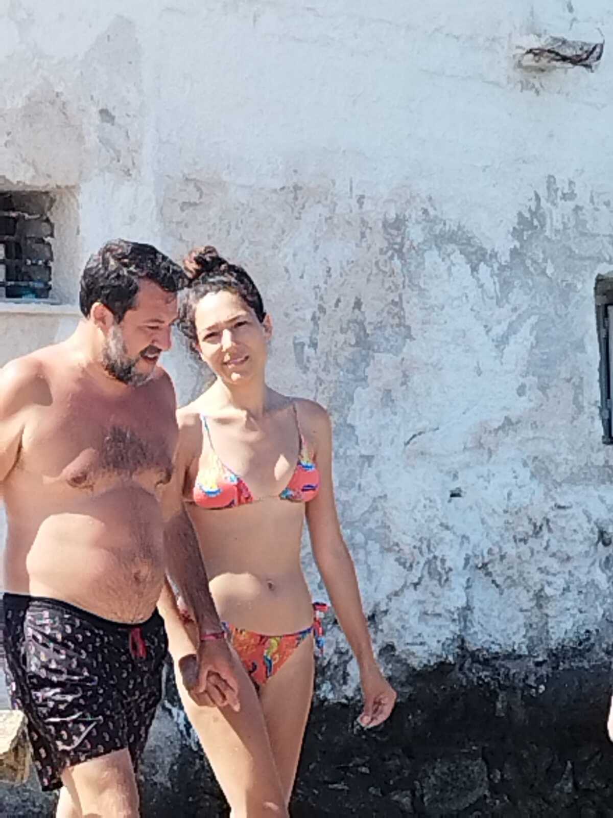 Salvini, spuntano le foto delle vacanze con Francesca Verdini