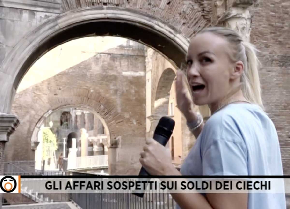 Roma, “Affari sospetti sui soldi dei ciechi”. Lo scandalo Ipab su Rete 4