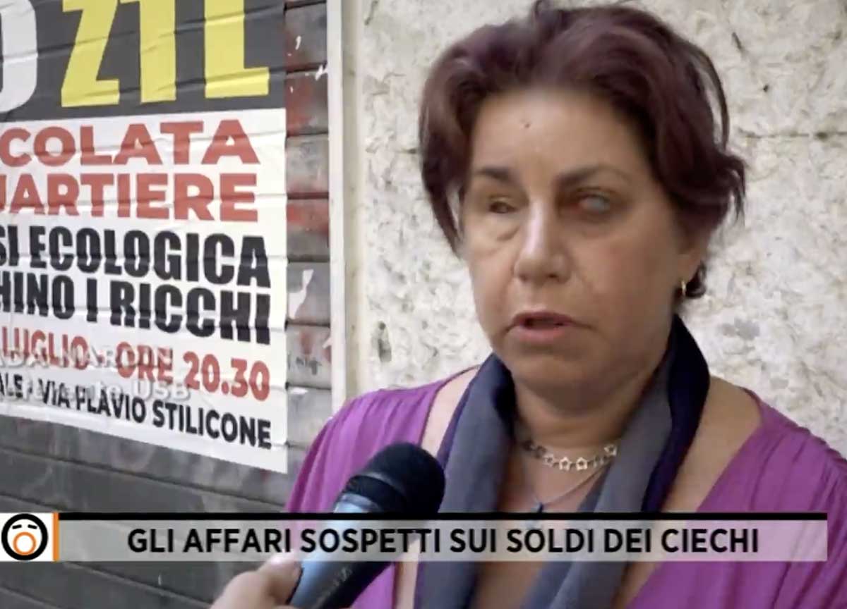 Roma, “Affari sospetti sui soldi dei ciechi”. Lo scandalo Ipab su Rete 4