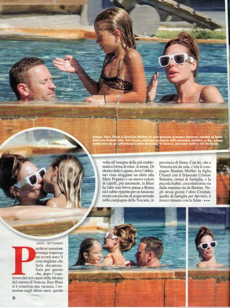 Ilary Blasi alla spa di lusso con Bastian: prove di famiglia allargata- FOTO Ilary Blasi alla spa di lusso con Bastian: prove di famiglia allargata- FOTO