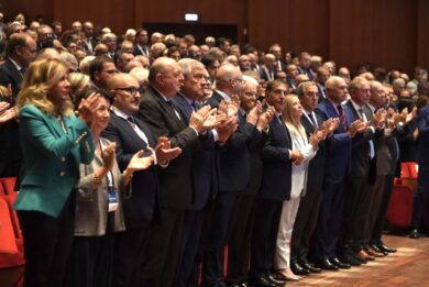 Confindustria, all’assemblea Mattarella, Meloni e i big dell’economia