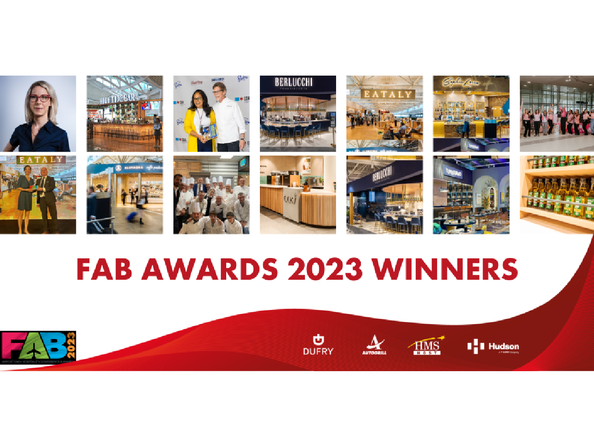 Autogrill e Dufry: aggiudicati 6 premi agli Airport FAB + Hospitality Awards Autogrill e Dufry: aggiudicati 6 premi agli Airport FAB + Hospitality Awards