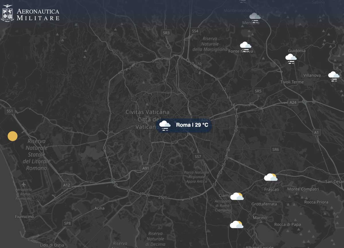 Meteo Roma 16-17 settembre: sabato coperto, domenica sole e caldo a +31 Meteo Roma 16-17 settembre: sabato coperto, domenica sole e caldo a +31
