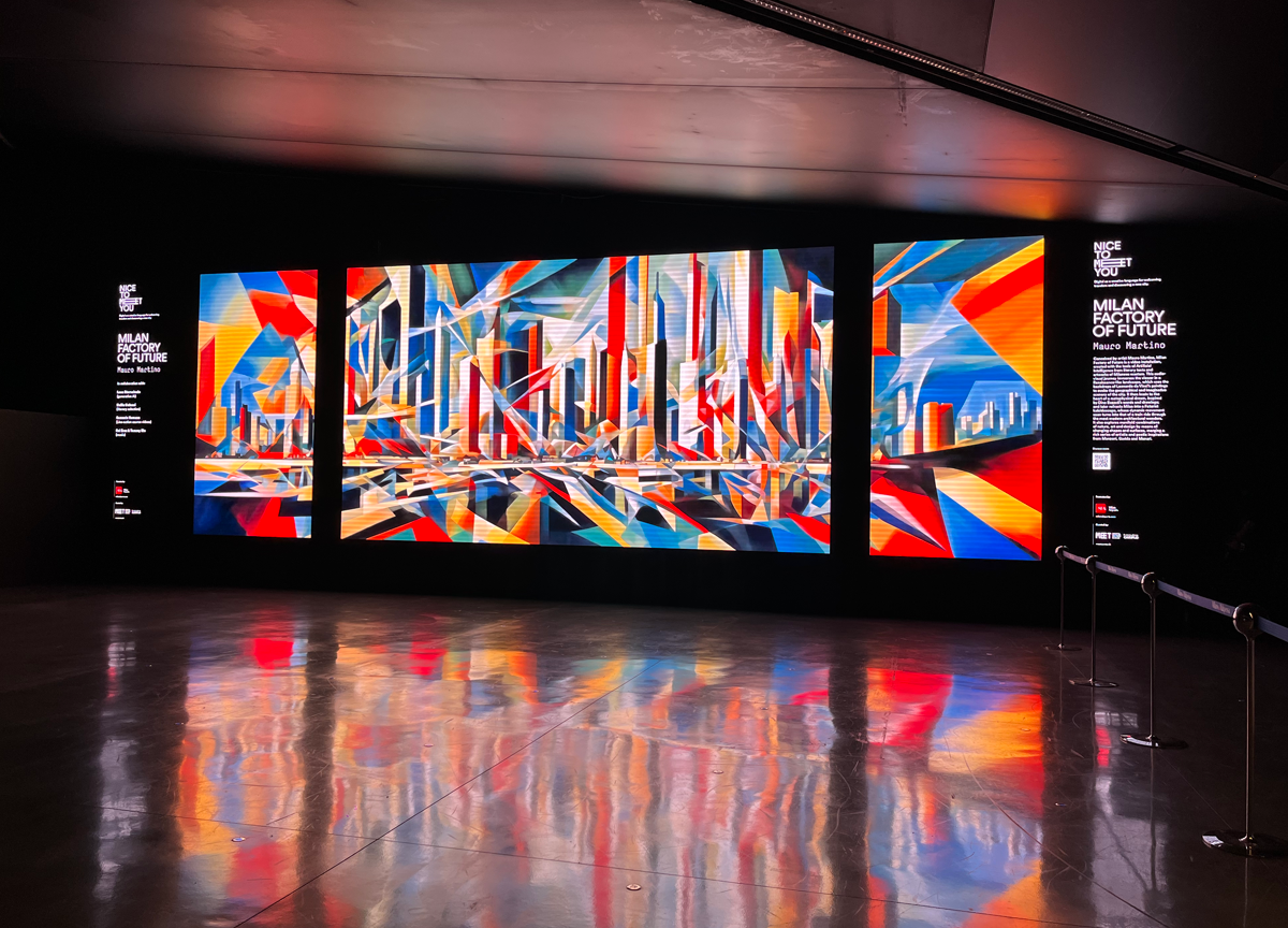SEA, a Malpensa l’opera digitale “Milano Fabbrica Di Futuro” di Mauro Martino SEA, a Malpensa l’opera digitale “Milano Fabbrica Di Futuro” di Mauro Martino