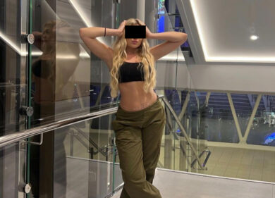 Totti, ecco l’allenamento della figlia Chanel: flessioni e squat con il coach