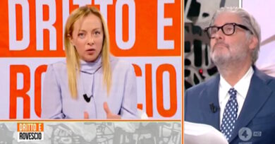 Ascolti tv, Del Debbio non vola con Meloni: il copione-show ha già stufato