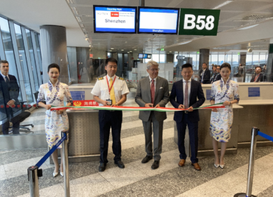 SEA, inaugurato a Malpensa un nuovo collegamento diretto per la Cina