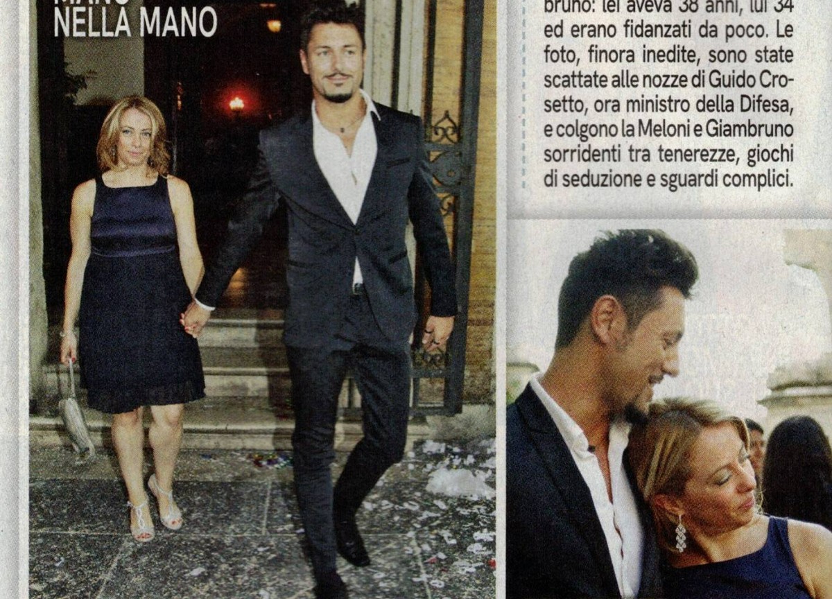 Meloni: “Giambruno? Dice che lo trascuro. Vorrebbe avessimo una vita normale”