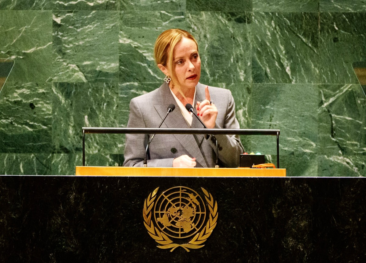 Onu, Meloni: “Guerra globale senza sconti ai trafficanti di esseri umani”