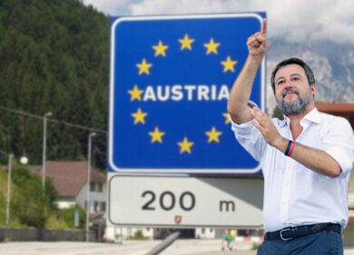 Brennero, Salvini tuona contro l’Austria, ma la stampa di Sx difende Vienna