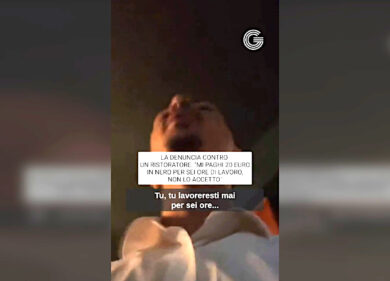 Cameriere sbotta su Tik Tok: “Pagato 20 euro per 6 ore: è sfruttamento”