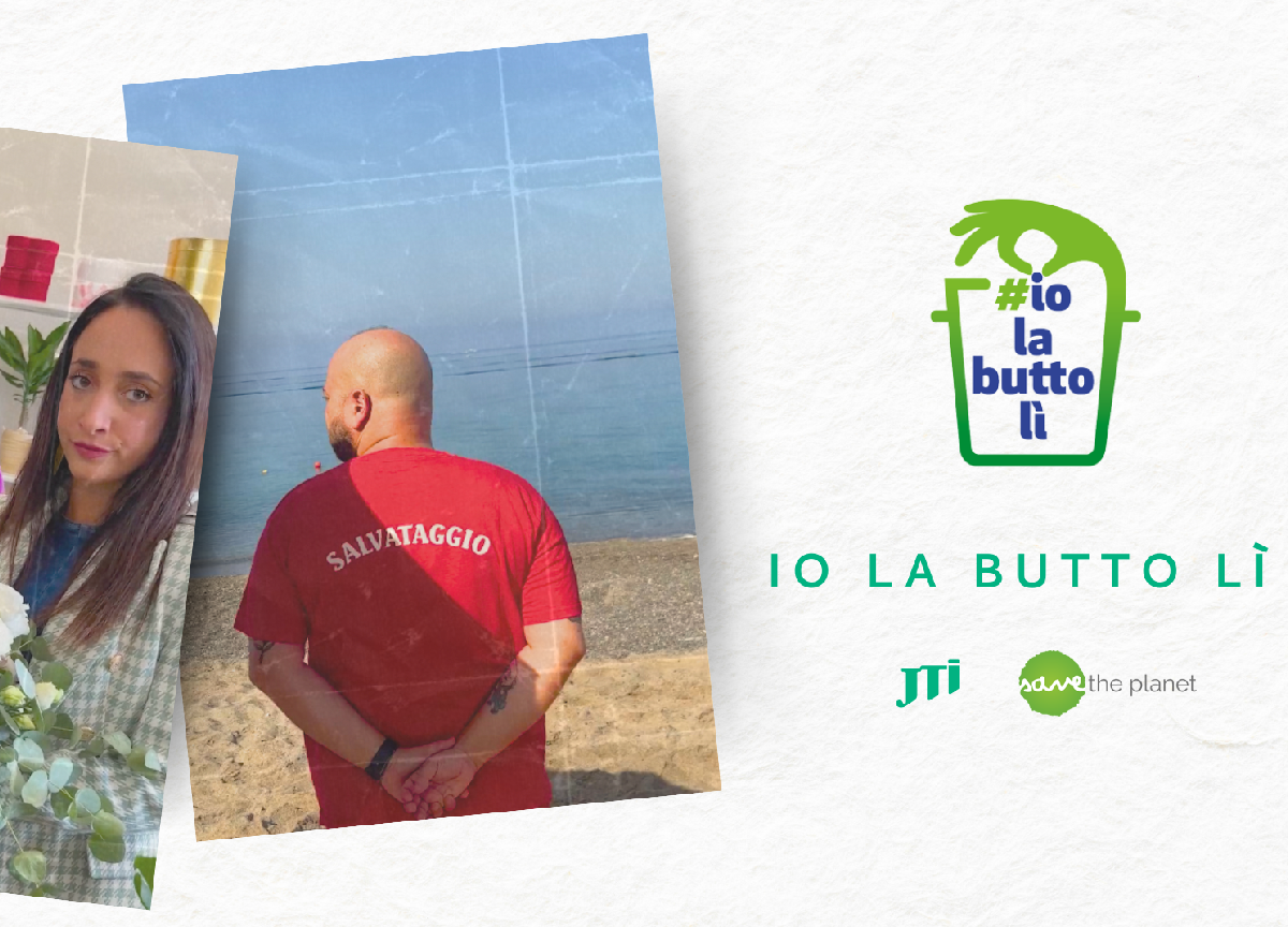 JTI Italia e Save the Planet: al via la quarta edizione di #IoLaButtoLì JTI Italia e Save the Planet: al via la quarta edizione di #IoLaButtoLì