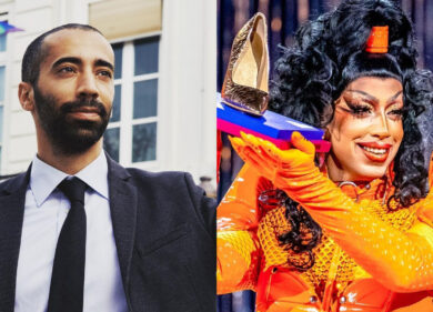 Tacchi a spillo e trucco, il leader belga in tv travestito da drag queen