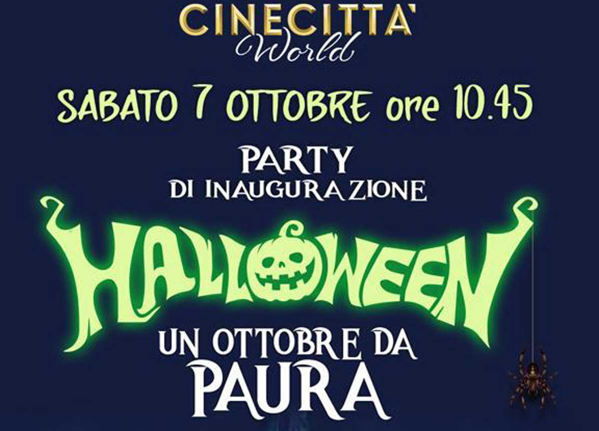 Cinecittà World, un party da paura per Halloween: brividi nel parco a tema Cinecittà World, un party da paura per Halloween: brividi nel parco a tema