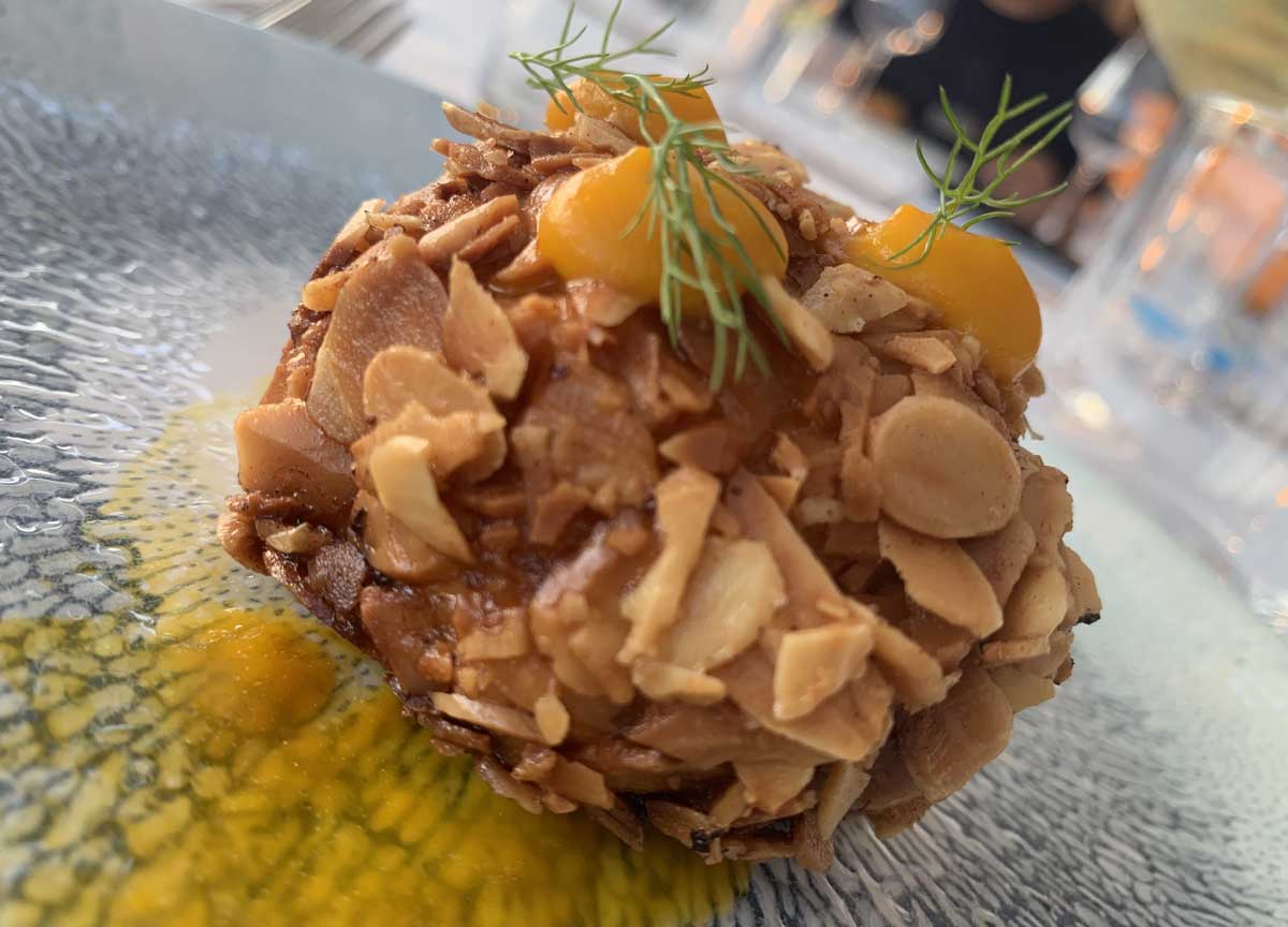 Fiumicino, chef in lotta ma atterra Elisa Isoardi: l’insolita prova del cuoco