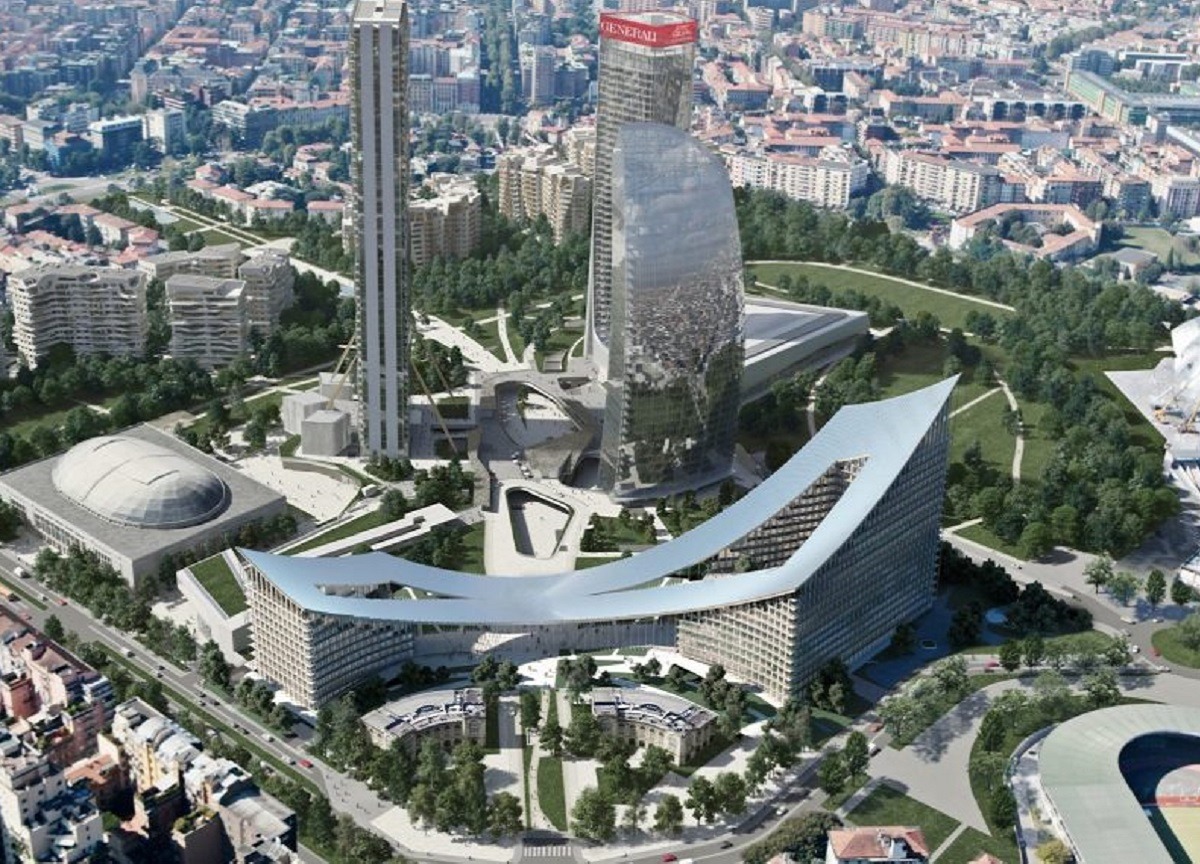 Citylife, il cantiere di “CityWave” è pronto per partire Citylife, il cantiere di “CityWave” è pronto per partire