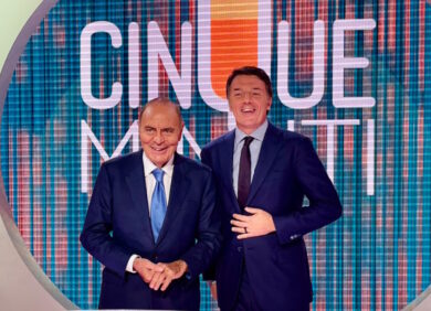 Ascolti tv, Renzi frena Vespa. In calo Cinque Minuti. Gruber batte Porro