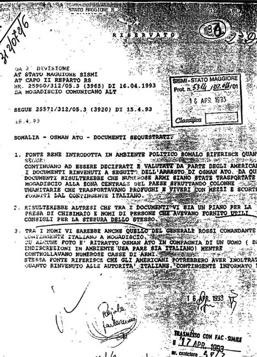 “Stato canaglia”, quando il Sismi allestì il centro Scorpione. Tutti segreti “Stato canaglia”, quando il Sismi allestì il centro Scorpione. Tutti segreti