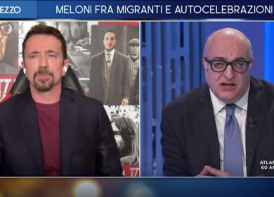 Scanzi: “Meloni? È diventata wonder woman…”. Sechi spiazzato