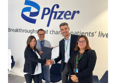 Pfizer: certificazione sulla parità di genere per lo stabilimento di Ascoli