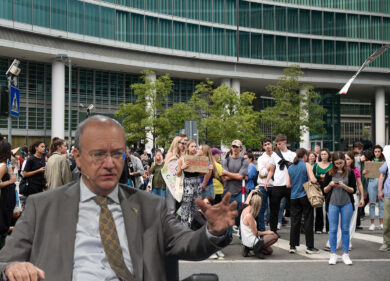 Valditara ministro coraggioso contro gli imbrattatori di Fridays For Future
