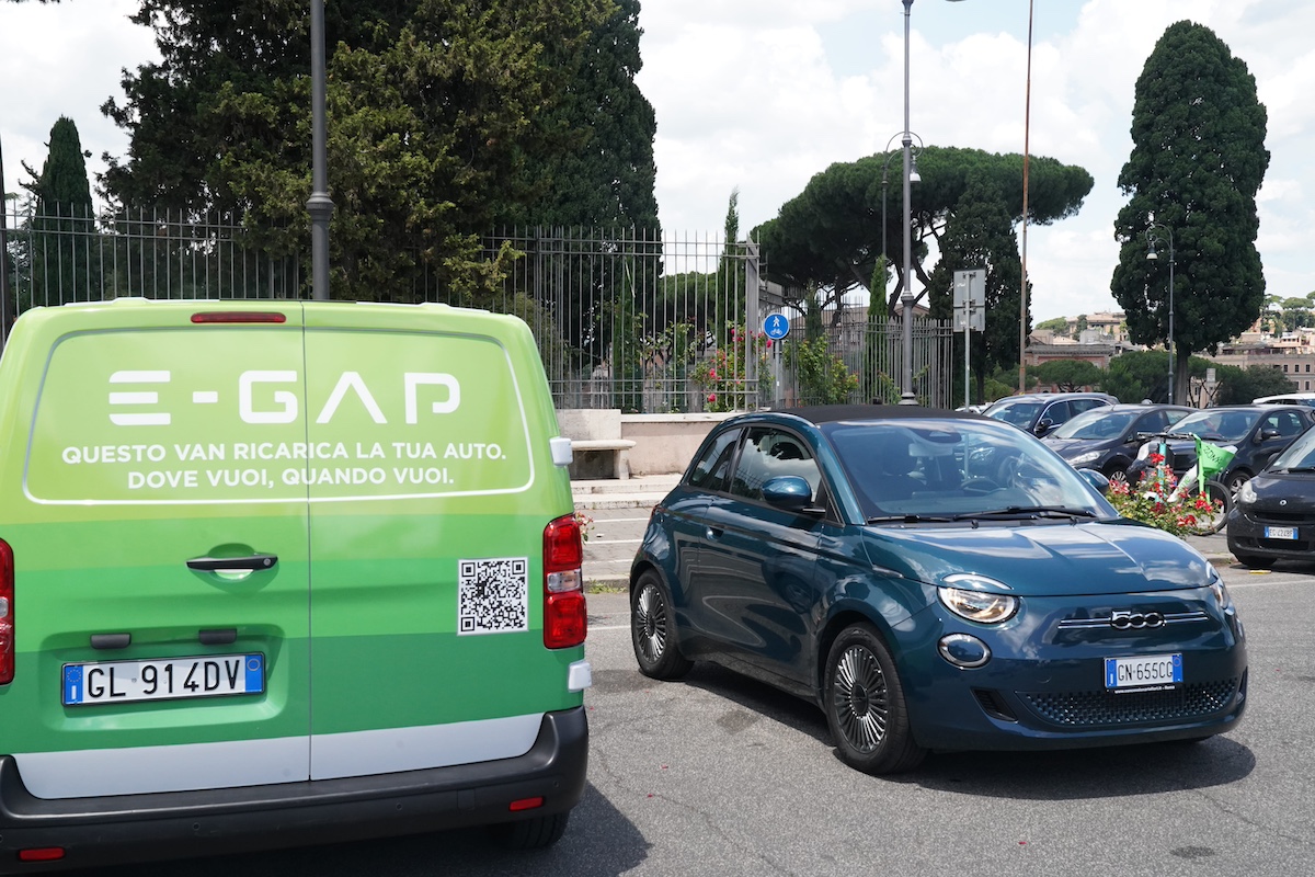 E-GAP, con un clik programmi la ricarica di Fiat 500e E-GAP, con un clik programmi la ricarica di Fiat 500e