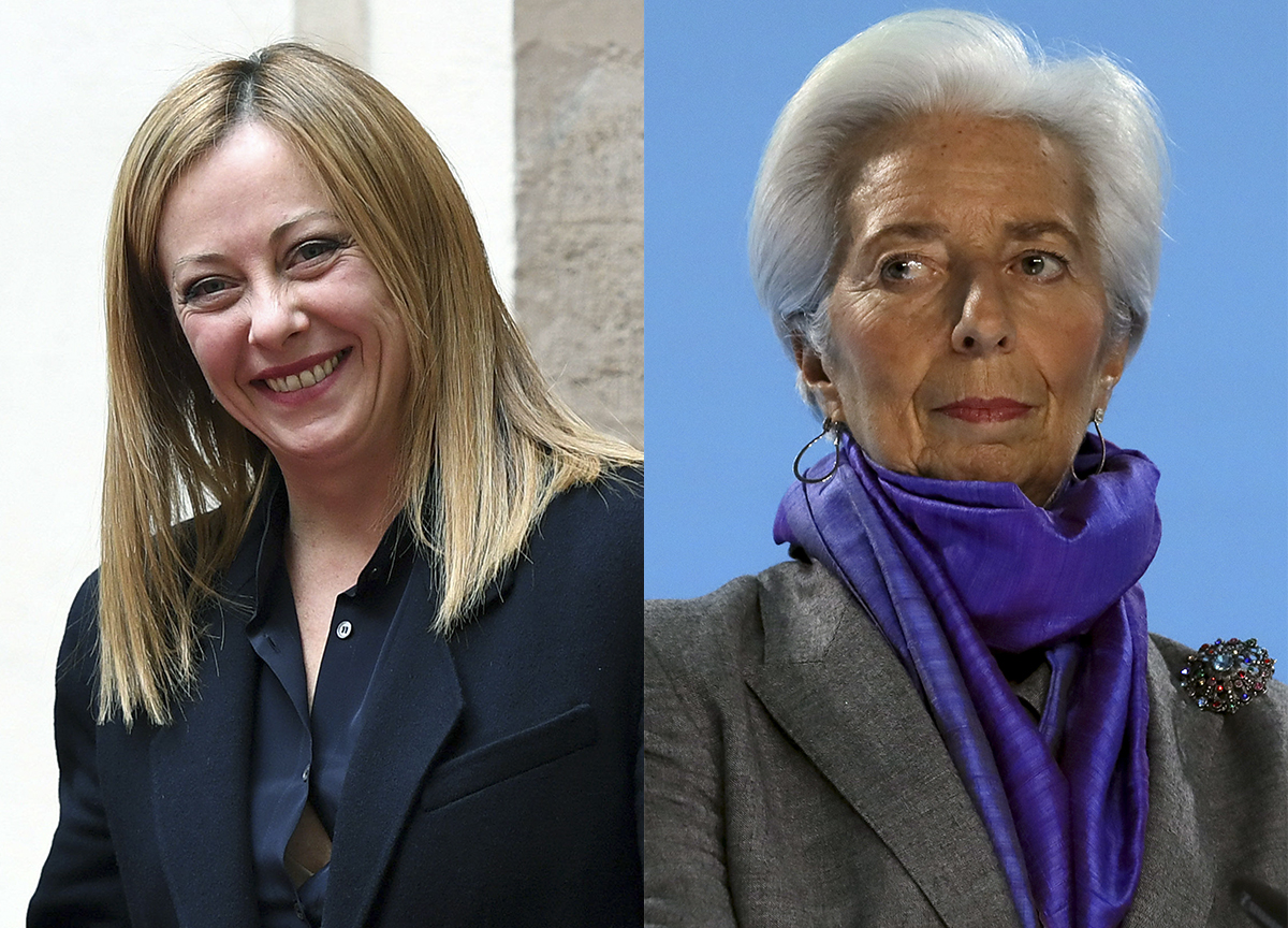 Bce, per Lagarde l’Italia ha lo spread che si merita. Strigliata alla Meloni