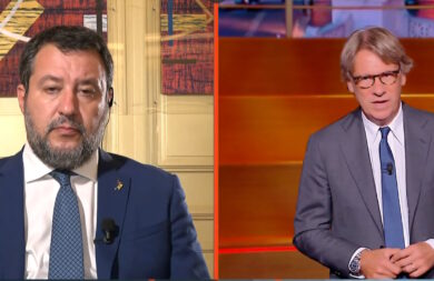 Ascolti tv, Salvini spinge Porro ma non basta. Presa diretta è il primo talk