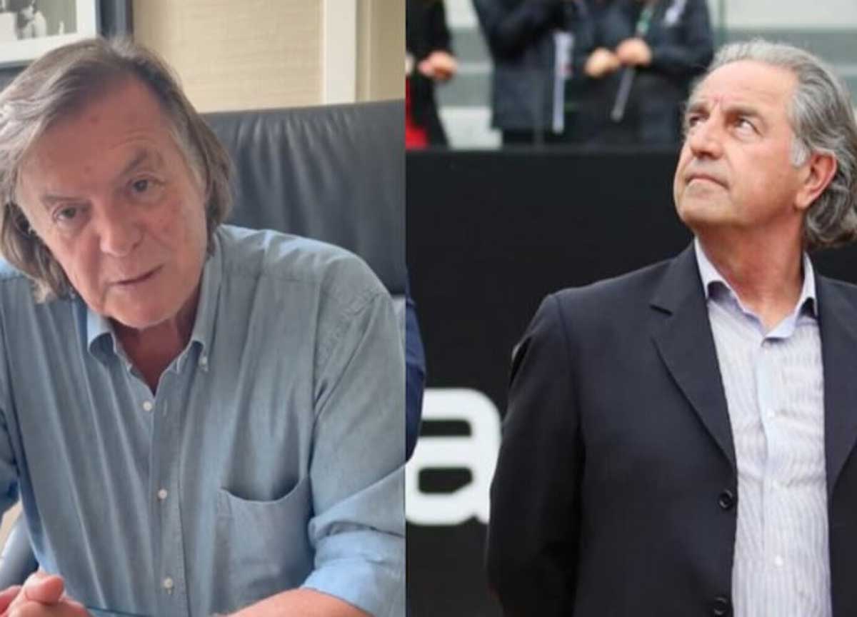 Roma, Adriano Panatta sfotte Paolo Bertolucci: “Beve prosecco scadente” VIDEO