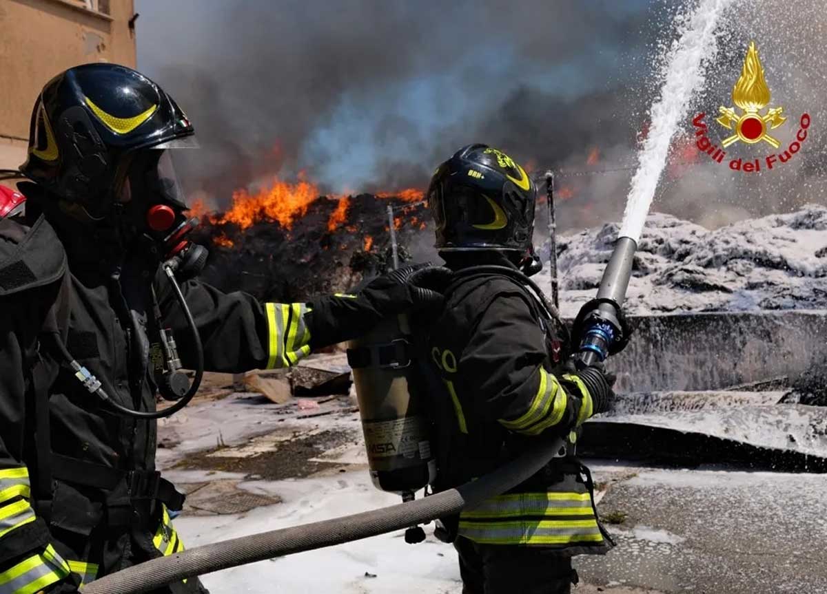 Roma, il giuramento dei Vigili del Fuoco è da brividi: video della cerimonia Roma, il giuramento dei Vigili del Fuoco è da brividi: video della cerimonia